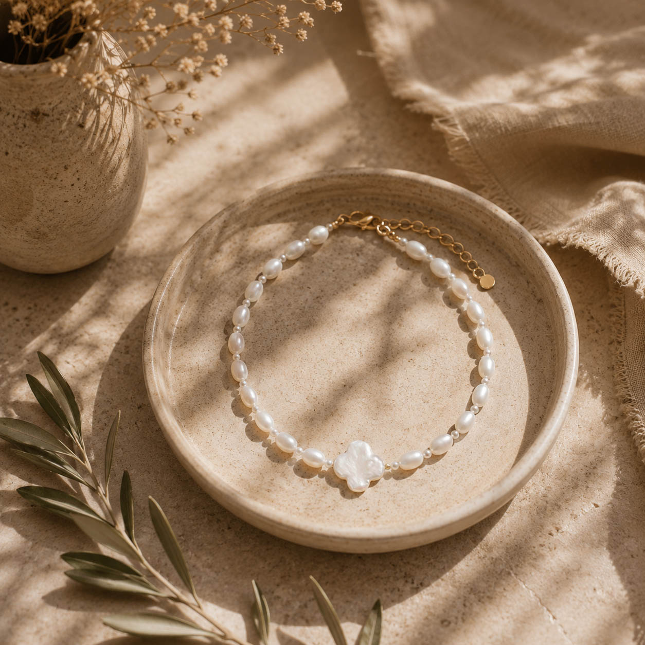 JOYAS - BISUTERIA - COLLAR PERLAS NATURALES - Zen&chic-4